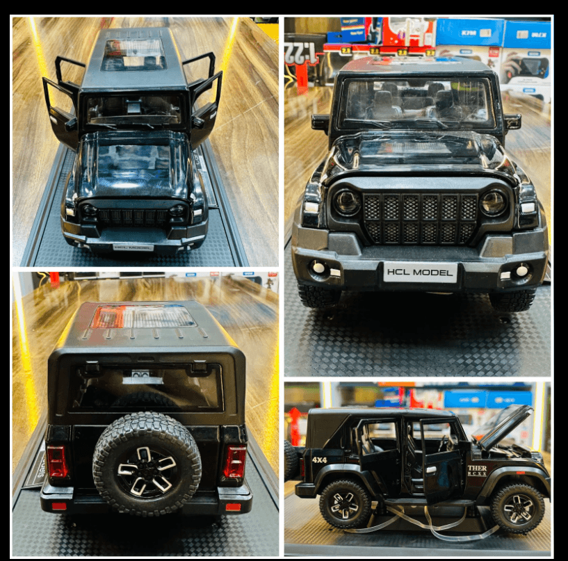 Mahindra Thar Roxx 1:24 Die Cast Model