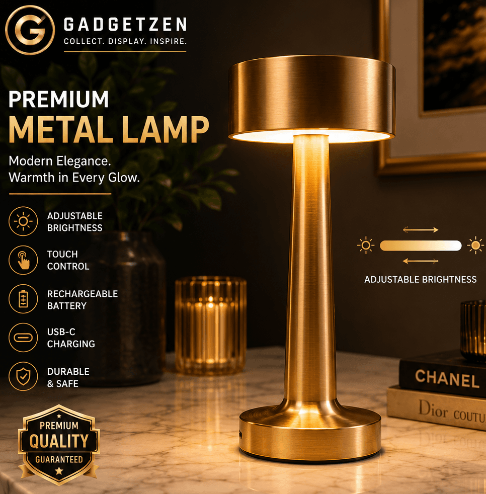 Rechargeable Metal Lamp