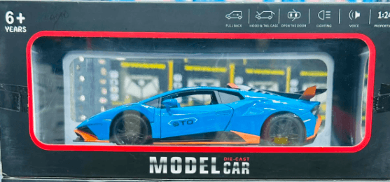 Lamborghini Metal Die-Cast Model Car 1:24 Scale
